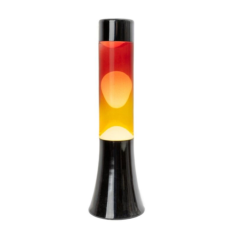 Fisura lavalamp mini rood en geel gradient