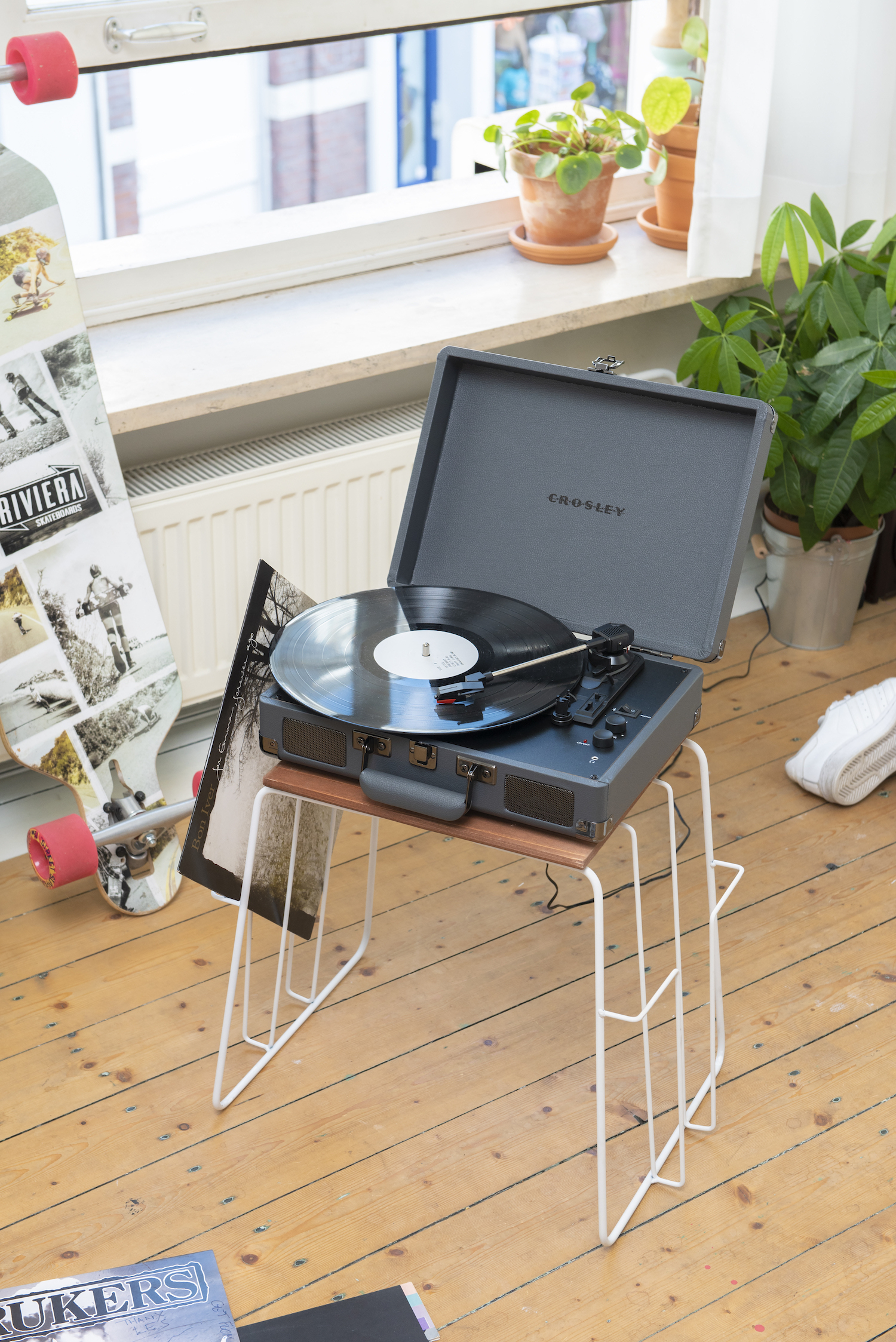 Crosley Cruiser Deluxe platenspeler Slate