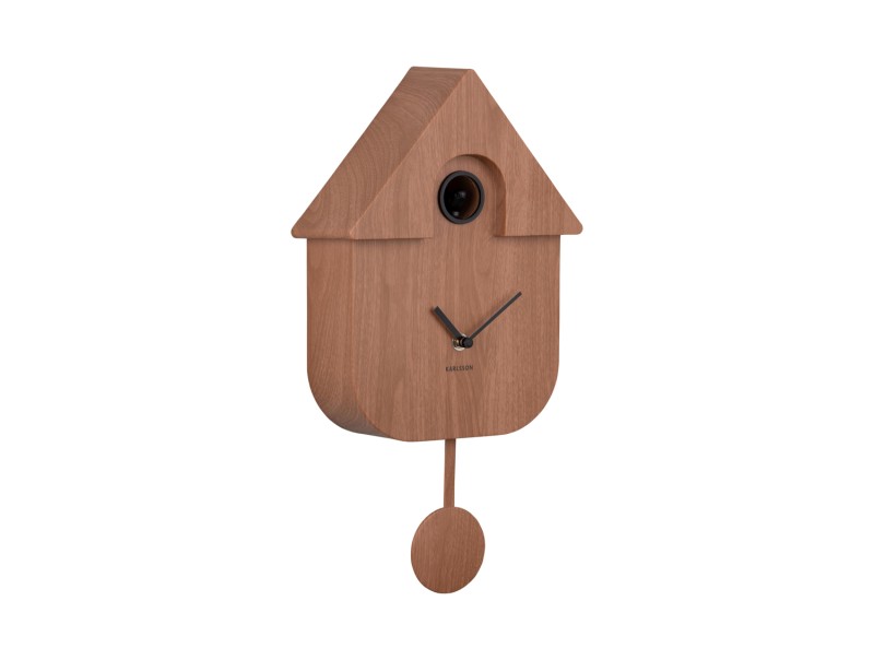 Karlsson wandklok cuckoo klok donker hout bruin