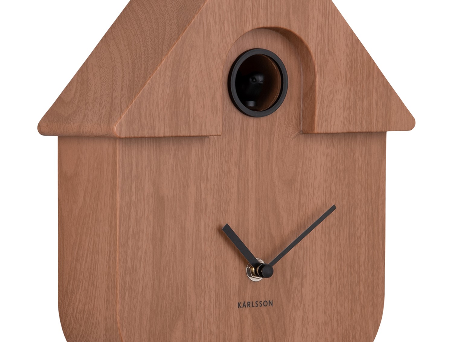 Karlsson wandklok cuckoo klok donker hout bruin